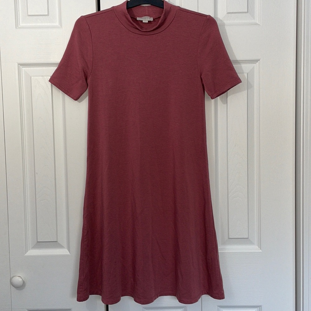 Loft Mock Neck Dress